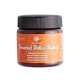 BanyanTree Foods Tamarind Dattelchutney, 200 g, süß und würzig, verzehrfertig, vegan, perfekt für Snacks, Dips und Salate