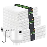 Vakuumbeutel für Kleidung, Vakuumbeutel 9 Stück mit Elektrischer Pumpe (3x 40x40, 3x 40x50, 3x40x60), Vacuum Bags for Clothing, Bettwäsche, Kissen, Wolldecken, Vorhänge, PA+PE Material
