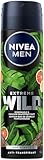 NIVEA MEN Deo Spray, Anti-Transpirant mit Duft nach Zedernholz & frischer Grapefruit, zuverlässiges Deodorant mit 48h Schutz und 0% Ethylalkohol, Extreme Wild Zedernholz (150 ml)