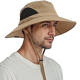 EINSKEY Sonnenhut Herren Damen Faltbar Safari Hut Gartenhut UV Schutz Sonnenschutz Hut Sommerhut Breite Krempe Outdoor Anglerhut Wanderhut