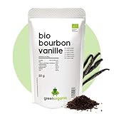 BIO PREMIUM ERYTHRIT - lower-Carb, Zucker-Alternative, kalorienarm, Superfood, light, ohne Zusatz, zahn-freundlich, 500gr (50 g, Bourbon Vanille)