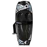 SereneLife Kneeboard Wassersport – Wakeboard mit Schlaufe, Surfbrett - mit Verstellbarem Gurt, Sommeraktivitäten für Sportbegeisterte, Sommer Wassersport- Ideal für Anfänger Kinder & Familien