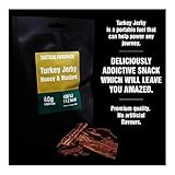 Tactical Foodpack Turk Jerky Trockenfleisch 40g - Notfallnahrung 3 Jahre haltbar - Survival Food Prepper Outdoor Notfall Nahrung