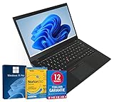 Lenovo ThinkPad T460s 14 Zoll Full HD Laptop Intel Core i5-6300U@ bis zu 3 GHz 8 GB 256 GB SSD mit Windows 11 Pro & GRATIS Antiviren-Software inkl. 12 Monate Garantie (Generalüberholt)