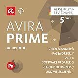 Avira Prime | 5 Geräte | Antivirus & Security | 1 Jahr | Aktivierungscode per Email