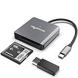 CFast-Kartenleser USB3.0 5-in-1-Kartenleser,Rocketek CFast-Speicherkartenadapter 5 Gbit/s Lesen Sie 5 Kartentypen gleichzeitig, kompatibel mit SanDisk,Lexar,Sony-Karte für MacOS,Win,Linux,Chrome