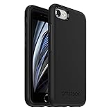 OtterBox Symmetry Case für iPhone iPhone 7/8/SE 2020, stoßfest, sturzsicher, dünne Schutzhülle, 3-Fach nach Militärstandard getestet, schwarz