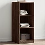 Gecheer Kleiderschrank Garderobenschrank Schlafzimmerschrank Dielenschrank Wohnzimmerschrank Lagerschrank Kleiderschränke Braun Eichen-Optik 48x41x102 cm Holzwerkstoff