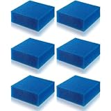 GERUI Aquariumfilterschaum für Juwel Compact/H/Bioflow 3.0 / M/Bioflow Super/Bioflow Mini (Compact) Filterschwämme fein Typ NO.88051 (6 pcs)