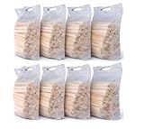 Anzündholz Kamin & Grill, 20,0 kg (8x2,5 kg), Kammergetrocknet, Kiefer & Fichte, Praktische Beutel mit Griff & Lüftung, für Kamin, Ofen, Grill & Feuerschale