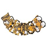 Cabilock Neujahrspapierbrille Partybrillen Silvester Fotorequisite Leichtes Langlebiges Design für Spaß und Unvergessliche Momente bei Jahreswechsel-feiern