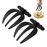 Salatkrallen, Salathände | Salatklaue, Salatbesteck, Küchen-Salatbesteck, perfekt zum Mischen und Servieren von Salaten, Nudeln und mehr, 2-teiliges Salatmischwerkzeug