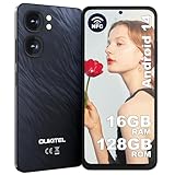 OUKITEL C58 Handy Ohne Vertrag, 16GB+128GB/1TB Erweiterbar, Android 14 Günstig Smartphone 4G, 6.67' HD+/90Hz Bildschirm, 5150mAh, 13MP Kamera,Dual SIM 3 Steckplatz Simlockfreie Handy, NFC,GPS,Face ID