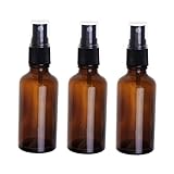 Ipetboom 20ml Braune Sprühflasche Für Lotion Und Ätherische Öle Leere Sprühflasche Mit Druckmechanismus Für Reisen Und Zuhause