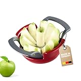 Westmark Apfelschneider Divisorex-Spezial Black Edition – Apfelentkerner für Äpfel & Birnen – Hochwertiger Apfelausstecher Aluminium – Anthrazit