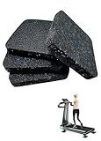 4 Stück Antivibrationsmatte, Schallschutzmatte, Premium Waschmaschinenauflage, Bodenschutzmatte Gummimatte, für Trockner Möbel und Schränke Trockner etc (9 * 9 * 2 CM)