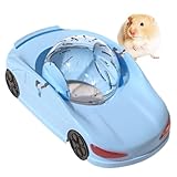 SVCEQZE Hamster Laufball Auto, 29.5 X 16.5 X 12cm Hamster Rollend, Hamster Running Ball, Stille Fitnessradspielzeugfahrzeug, Kreatives Kleines Tier Käfigzubehör Rennen Ball