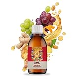 Anadoa Kinder Sirup Mix mit Honig & Propolis 150 ml – Natürlicher Sirup für Kinder mit Johannisbrot, Vitamin C & Orangenöl – Ohne zugesetzten Zucker