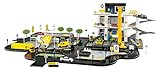 STARLUX - Renault Super Garage mit kompletter Tankstelle auf 3 Ebenen, Einer Arbeitsbühne und Einer 4 Meter Langen Rennstrecke - Ab 3 Jahren 401308