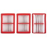 Staubsaugerfilter passend für GDE12 GDE18V-12, Ersatz für ideal für Zuhause mit 2608000717 und Staubsaugergröße, 13 Stück, stabile Konstruktion aus Materialien (3 Stück)