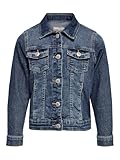 ONLY Girl Jeansjacke Dunkelblaue 146Medium Blue Denim