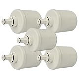 vhbw 5x Wasserfilter Filterkartusche Filter kompatibel mit Samsung RS267LASH, RS269LARS, RS2666SL, RS267LABP, RS60DJSM1/XEG, RS-60DJSM Kühlschrank