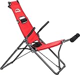 Mediashop Back Lounge | Inversions-Rücken-Trainer | Inversionsbank | Streckung der Wirbelsäule | bis zu 110 kg dynamisch, 250 kg statisch belastbar | integrierte Massagerollen | zusammenklappbar