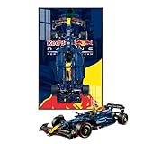 Wandbild für Lego Tech*nic Oracle Red Bull Racing RB20 Car 42206 Auto oder Erwachsene, ideal für Lego-Auto-Wandhalterung, kompatibel mit Lego, Wandhalterung, nur