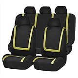 9PCS Auto Sitzbezüge Sets Für Seat Ibiza Ibiza FR Ibiza S Ibiza 6J S Ibiza 6L Ibiza 6J Tuning,Allwetter Wasserdicht Schonbezüge Atmungsaktiv Sitzbezügesets Protektoren Zubehör Innenraum