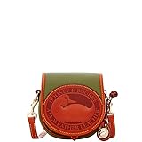 Dooney & Bourke Allwetter-Tasche aus Leder mit 2 Enten, Oliv/Blatt für mich (Leaf It to Me), Einheitsgröße