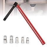 OWLMATE Standhahnmutterschlüssel, Armaturenschlüssel, Wasserhahnschlüssel, 8-12 mm Standhahnschlüssel für Waschbeckenarmatur Sanitärinstallationen