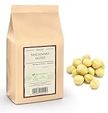 Kamelur 1kg Macadamianüsse natur - ganze Macadamia Nüsse ohne Schale der Klasse 1L – Macadamia-Nüsse roh und ungesalzen
