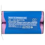 vhbw Akku kompatibel mit Dremel 1100-25, 1100LI, Driver 1120, Stylus 1100 Elektrowerkzeug (2600 mAh, Li-Ion, 7,2 V)