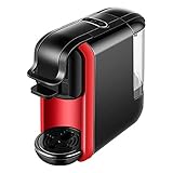 Kaffeekapselmaschine – Automatischer Brauer für Kapseln und Boden, perfekt für Zuhause und Büro