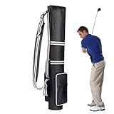 Kompakte Golftasche – Golftasche, Laptoptasche | Übungs-Tasche, Tee-Tasche, faltbares Handtuch für das Übungsturnier
