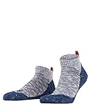FALKE Herren Stoppersocken Lodge Homepad M HP Baumwolle rutschhemmende Noppen 1 Paar, Blau (Storm 6340), 43-44