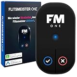 Flitsmeister ONE Blitzerwarner für Auto - Warnt vor Blitzern und Gefahrensituationen - CarPlay-Kompatiblen Flitsmeister-App - Startet Automatisch - Über 9 Millionen Nutzer - Kein ABO Erforderlich
