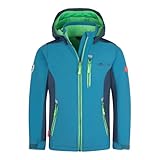 Trollkids Kinder Softshelljacke Balestrand, Dunkel Marine/Mystik Blau, Größe 164