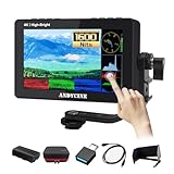 ANDYCINE A6 II 1600nits 5,5 Zoll Kamera Monitor Touchscreen Field DSLR Monitor 4K HDMI Eingang/Ausgang Full HD 1920x1080 IPS 3D-Lut Video Peaking Focus Assist