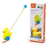 VIGA 2043672 Toys - Schiebespielzeug - Ente