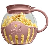 Popcorn-Maker – Popcorn-Maschine – 2,25 Quart Air Popper mit Borosilikatglas-Schüssel, spülmaschinenfest, Snack-Popcorn-Maker