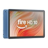 Fire HD 10-Tablet 2023 (Neueste Generation), für Entspannung optimiert, brillantes 10,1-Zoll-Full-HD-Display, Octa-Core-Prozessor, 3 GB RAM, bis zu 13h Akkulaufzeit, 32 GB, blau, mit Werbung
