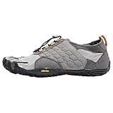 Vibram FiveFingers Trek Ascent, Chaussures Multisport Outdoor Homme, Multicolore (Grey/orange/black), 45