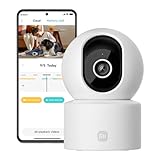 XIAOMI C302 Überwachungskamera Innen 2K 3MP, WLAN Kamera, 360Grad Kamera Überwachung Innen für Hausstier, Babyphone mit KI-Erkennung und Verfolgung, Physische Objektivabdeckung, Farb Nachtsicht