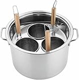 Paste Töpfe, Mehrzwecktöpfe, Edelstahl -Pastentopf Mit Sieb, Topf Mit Gedämpftem Korb Und Einsatz Für Topf Für Pasta, Topf Zum Kochen Von Nudeln ~/