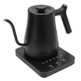 Schwanenhals-Wasserkocher mit 2 Stunden Warmhaltefunktion, 27oz/0,8L Schnellheiz-Wasserkocher Zum Übergießen von Kaffee/Tee, Automatische Abschaltung und Trockengehschutz,
