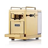 Sjöstrand Espresso Capsule Machine Kaffeekapselmaschine aus Edelstahl (Nespresso kompatibel) Messing/Gold