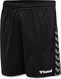 hummel Herren Hmlauthentic poly-shorts Shorts, Black/White, M EU
