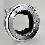 BORYOZA LM-RF II Adapterring für M-Mount Objektive → RF/Z-Mount Kameras – Metall Makro/Nahaufnahme Fokussier-Adapter für manuelle Objektive (Silver)