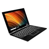 Lenovo 2-in-1 Laptop - Yoga Book YB1-X91F | 10,1 Zoll Full HD Touchscreen Display | Intel QuadCore Prozessor | Windows Tab【 64 GB Speicher 】 microHDMI, Kamera, WLAN, Bluetooth, GPS (Generalüberholt)